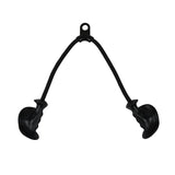 Tricep Rope with Ergonomic Handles, 32 Inch Tricep Pull Down Rope for Cable Machine, Pulley System, Triceps Rope Cable Attachment for Gym, Home