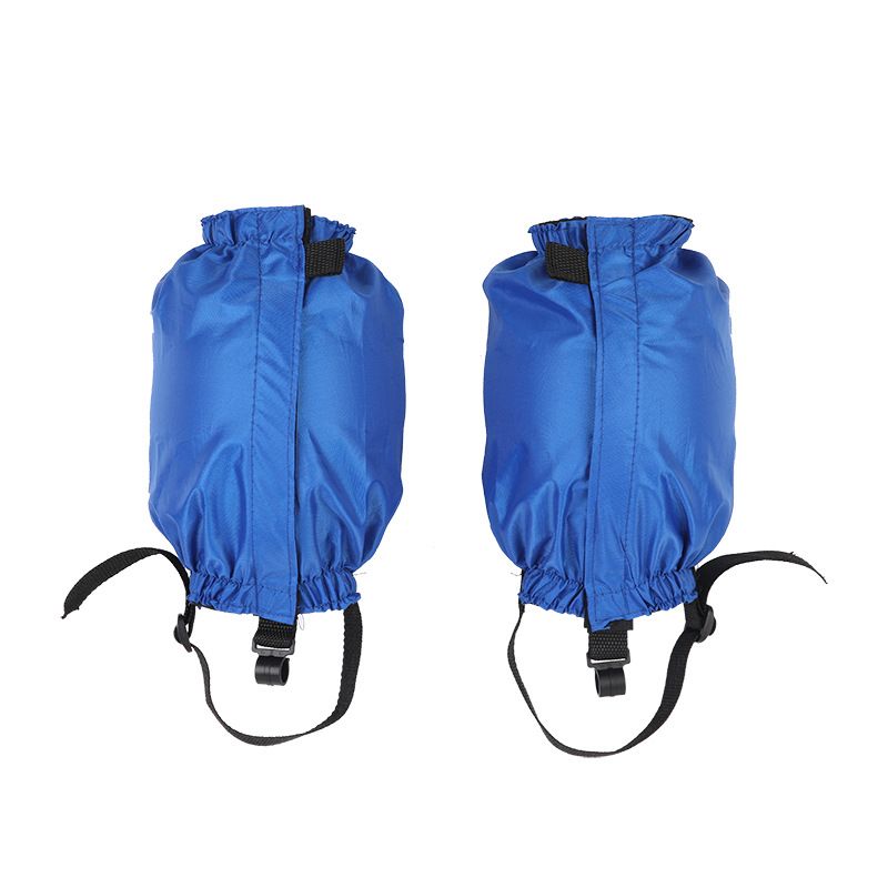 Waterproof Ankle Gaiters for Hiking Boots and Shoes Lightweight Adjustable Leg Gators for Men Women Shoe Gaiters（blue）