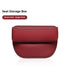 Universal Fit Car Gap Filler, Premium Leather Car Seat Organizer, SUV Truck Essentials (burgundy, 1 Pack)