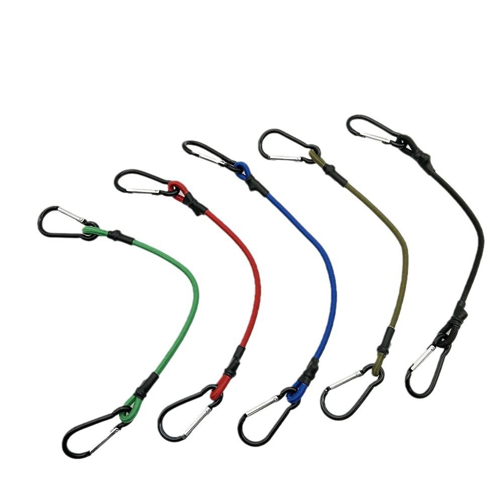 10 Pcs 36 Inch Carabiner Bungee Cord with Aluminum Alloy Hooks, Superior Elasticity  for Luggage Rack, Cargo, Hand Carts, Bike, Camping, Outdoor
