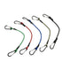 10 Pcs 36 Inch Carabiner Bungee Cord with Aluminum Alloy Hooks, Superior Elasticity  for Luggage Rack, Cargo, Hand Carts, Bike, Camping, Outdoor
