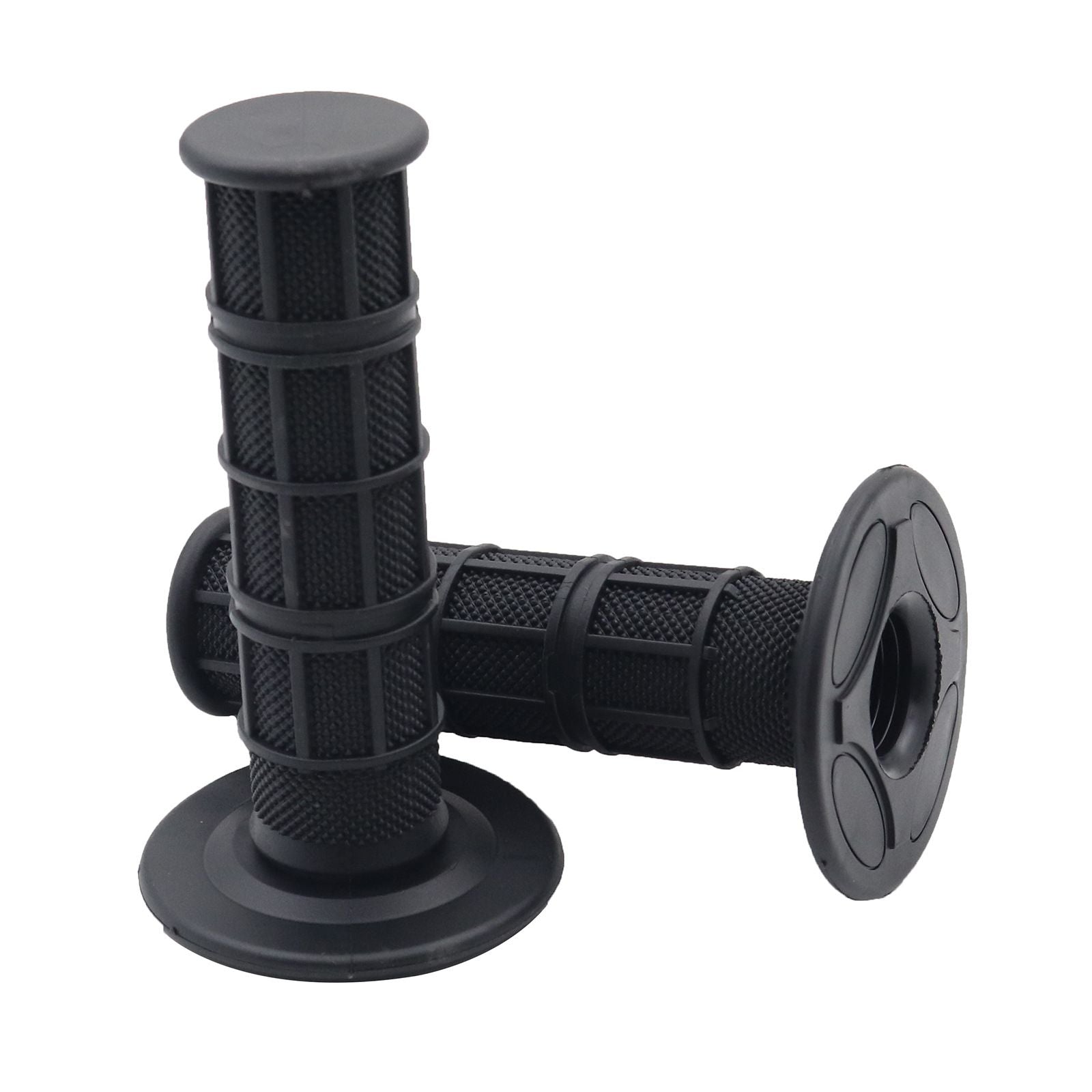 Black Motorcycle Grip, Motorcycle Hand Grips for Pit Dirt Bike Motocross Motorcycle Offroad Dirt Bike