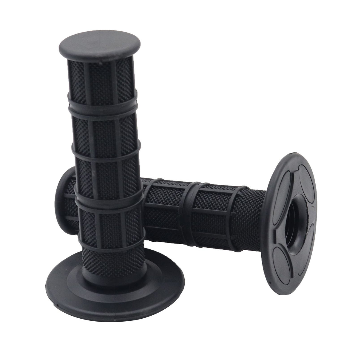Black Motorcycle Grip, Motorcycle Hand Grips for Pit Dirt Bike Motocross Motorcycle Offroad Dirt Bike