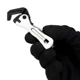 Micro Stubby Self-Adjusting Wrench, Ergonomic Short Handle Design Micro Stubby Wrench - Self Adjusting Pipe Vise Tool,