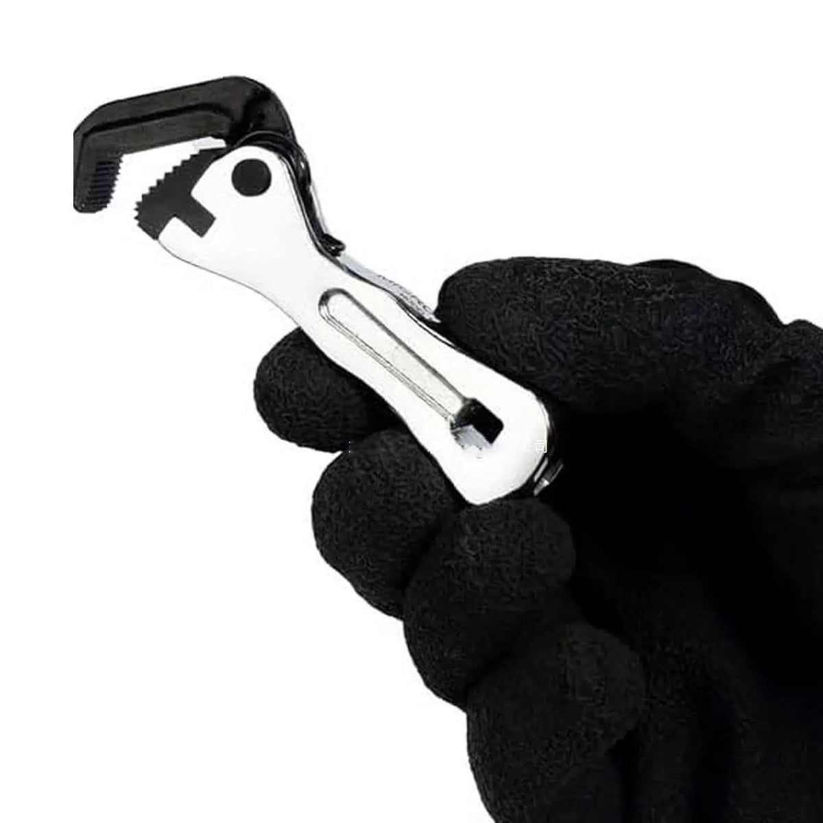 Micro Stubby Self-Adjusting Wrench, Ergonomic Short Handle Design Micro Stubby Wrench - Self Adjusting Pipe Vise Tool,