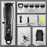 Hair Clippers for Men,Professional Barber Clippers,Cordless&Corded Barber Clippers for Hair Cutting & Grooming Rechargeable Beard Trimmer