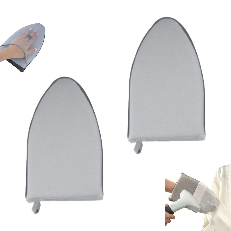 2pcs  Garment Steamer Ironing Gloves Anti Steam Glove Heat Resistant Garment Steamer , Garment Steam Accessories for Clothes（pointed tip）
