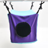Small Animals Cube Hammock for Ferret, Rat, Chinchilla, Squirrel, Guinea Pig Cage Hanging Warm Hideout Bed