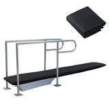 6 Ft Pool Diving Board Cover,600D Oxford Weatherproof Diving Board Cover,UV Resistance Diving Board Protective Cover for Summer Winter Outdoor Climatic Dust Prevention