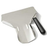 Stainless Steel French Fry Bagger Scoop Chip Popcorn Bagger Ice Candy Snacks Desserts Scooper, Right Handle