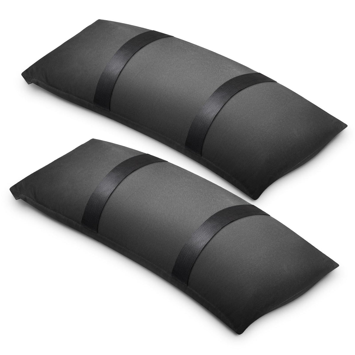 2 Packs Sand Bags for Weight, Outdoor Weatherproof Heavy Duty Weight Sandbag for Furniture Umbrella Stand Garden Cantilevers Poolside Accessories(Without Sand)
