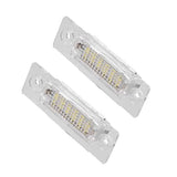 2pcs LED License Plate Light Car Number Lamp Replacement White Light License Plate LED Light, Extremely Bright Assembly