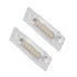 2pcs LED License Plate Light Car Number Lamp Replacement White Light License Plate LED Light, Extremely Bright Assembly