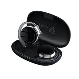 On Ear Headphones Bluetooth 5.2, Noise Cancelling Open Ear Headphones Wireless, Water-Drop Shaped Clip On Sport Headset Bluetooth  Comfort Fit Earphones with Long Battery Life