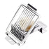 Multifunctional 403 Stainless Steel Egg Slicer for Hard Boiled Eggs Heavy Duty, Safe Egg Cutter, Kiwi Slicer, Banana Slicer