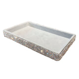 Decorative Tray Holder – Makeup Cosmetic Jewelry Ring Key Display Dish Plate Storage Organizer Crystal Rhinestone Glitter Vanity Bathroom Bedroom Home Decor