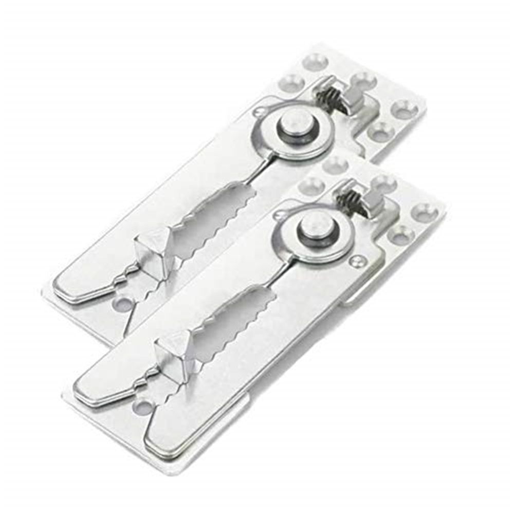 2 Pack Sectional Couch Connector Screws, Heavy Duty Sofa Connectors for Sectionals, Couch Clamps to Make Sectional Stay, Multi-Card Design Furniture Connectors