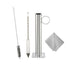 Maple Syrup Hydrometer Test Cup Kit - Maple Syrup Density Kit, Baume and Brix Scale, Stainless Steel Maple Syrup Kit with Cleaning Brush - Calibrated to Create Pure Maple Syrup
