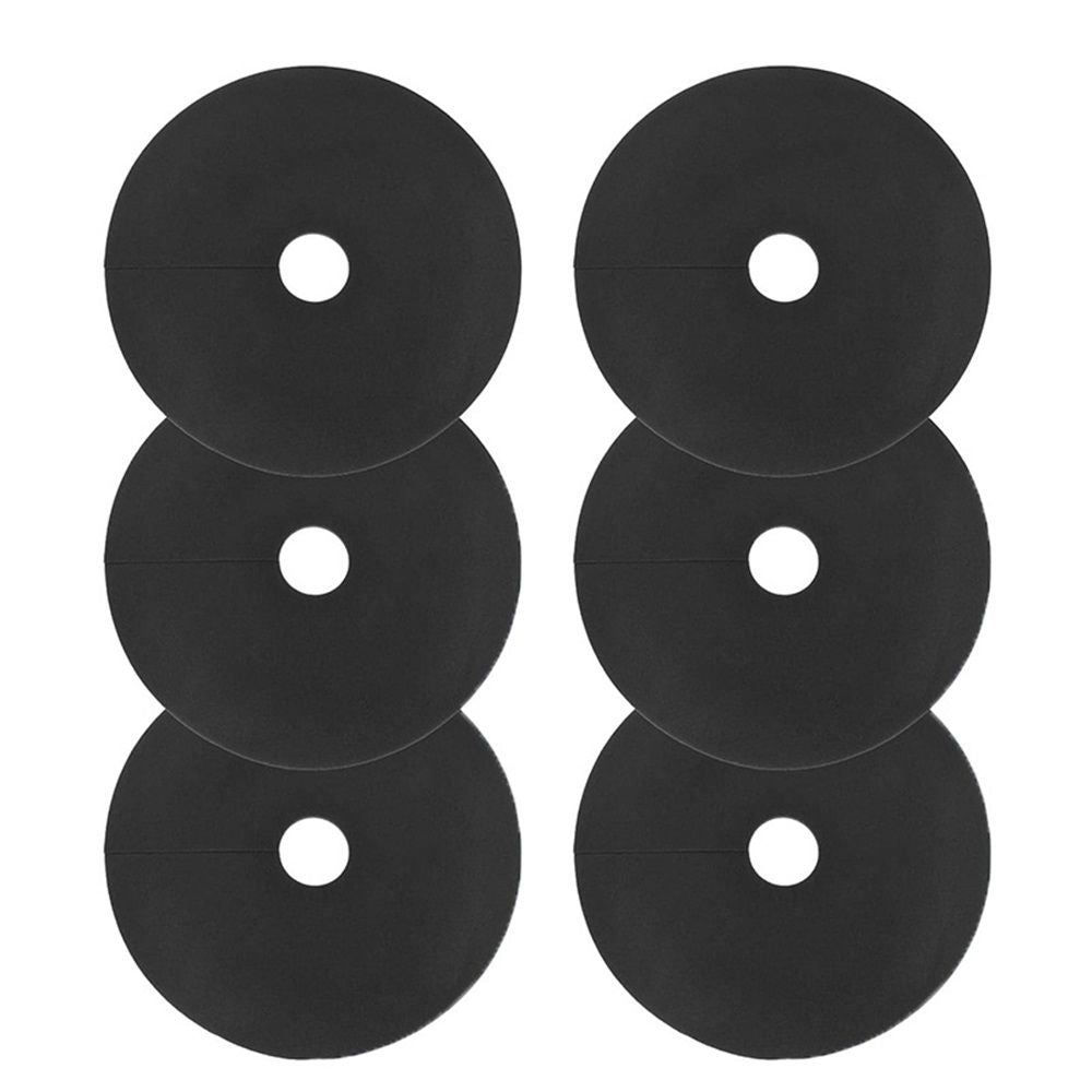 6 Pcs Ice Fishing Hole Covers- 12 Inch Ice Fishing Hole Insulator Covers- Ice Fishing Safety Hole Cover Lids for Fish Houses Winter Fishing Accessories