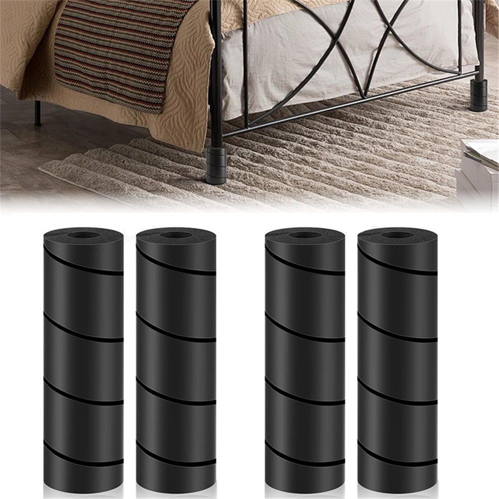 8 Pcs Bed Frame Toe Protectors, Non-Adhesive Bed Frame Leg Covers for Toe Savers, Toe Cushion for Any Furniture Leg - Prevents Toe Injuries from Hitting Hard Furniture Legs