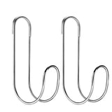 2 Pcs Flexible Garden Hose Storage Hook-Stainless Steel Water Hose Hanger Support Up to 44lbs-Hanging Stainless Hose Holder for Indoor Outdoor Home Garden Water Hose Storage