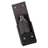 Leather Watch Travel Case Pouch Portable Watch Case for Men Single Watch Band Storage Bag Watch Accessories (Black,Excluding watches)