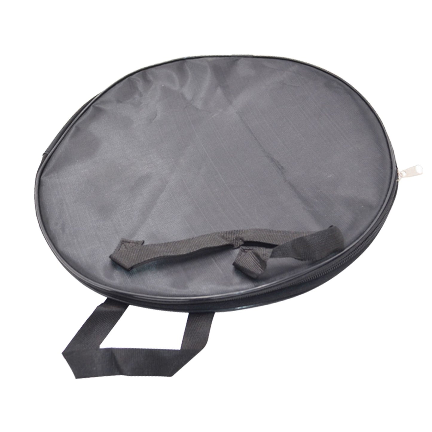 Dumb Drum Bag,Portable 12 Inch Dumb Drum Practice Pad Bag Black Oxford Cloth Carrying Bag Case（black）