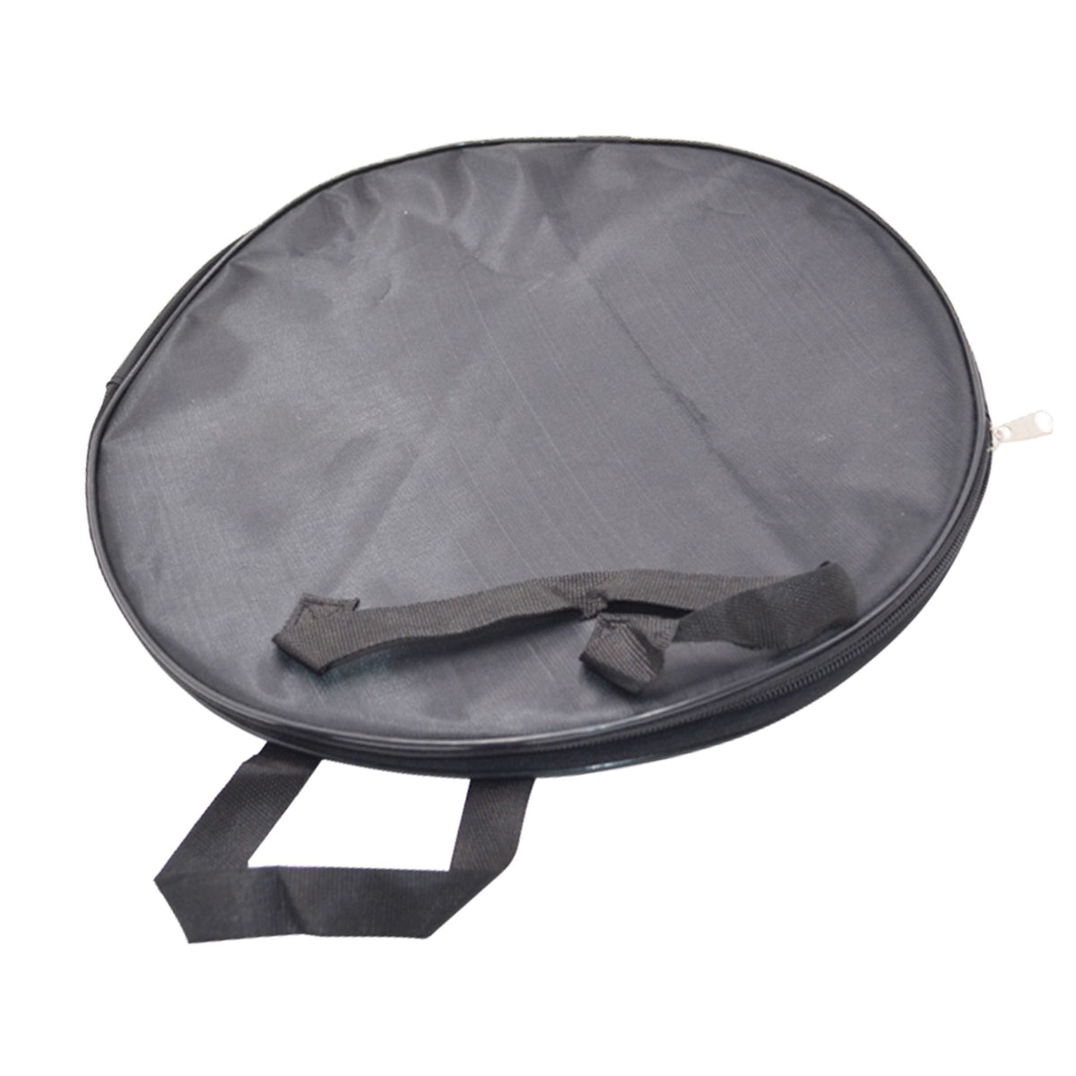 Dumb Drum Bag,Portable 12 Inch Dumb Drum Practice Pad Bag Black Oxford Cloth Carrying Bag Case（black）