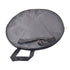 Dumb Drum Bag,Portable 12 Inch Dumb Drum Practice Pad Bag Black Oxford Cloth Carrying Bag Case（black）