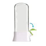 For Refriger Sp-Saving Cilantro Container for Fridge - Herb Saver for Cilantro, Mint & Asparagus (white)