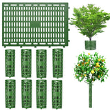 8 Pack Tree Trunk Protector, Bark Guard Breathable for Wildlife Protection, Expandable Wraps to Protect Heavy Duty Deer