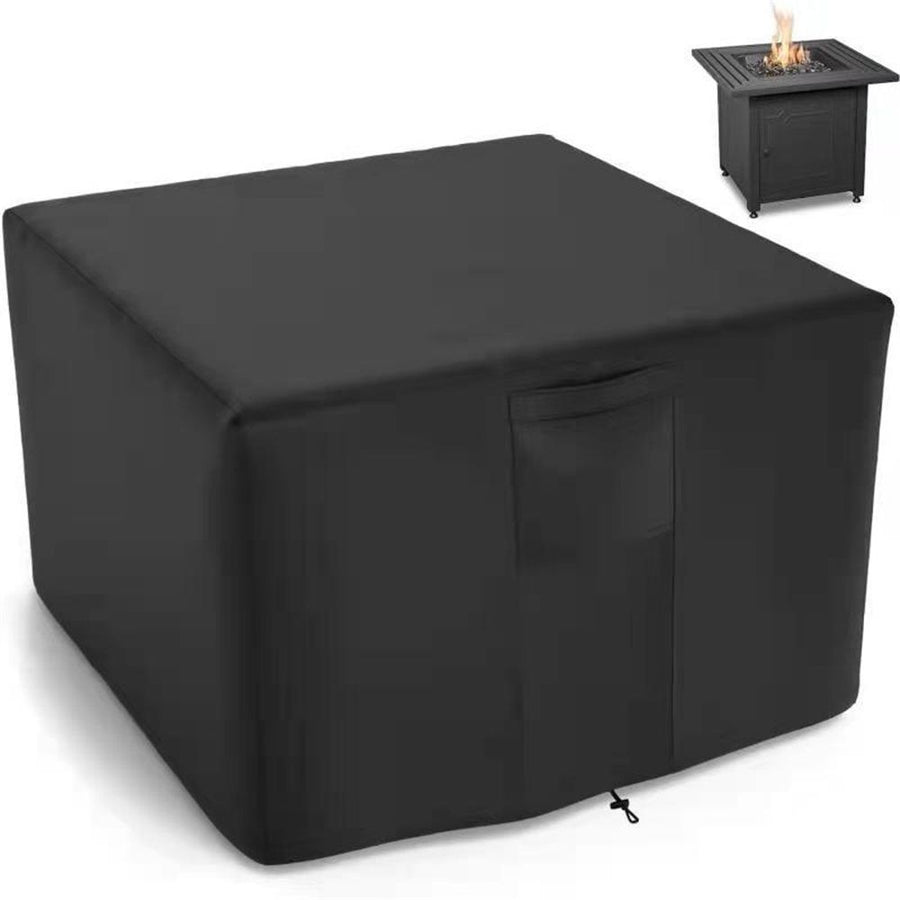 30 Inch Square Fire Pit Cover for Propane Fire Pit/Table, Waterproof Cover Fits 82*82*61cm Fire Pit, All Weather Resistant