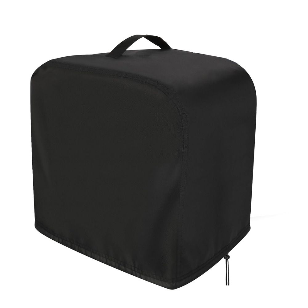 Ice Maker Countertop, Waterproof Cover for Portable Countertop Ice Maker Machine with Drawstring, Black (210D：33*43*38cm)