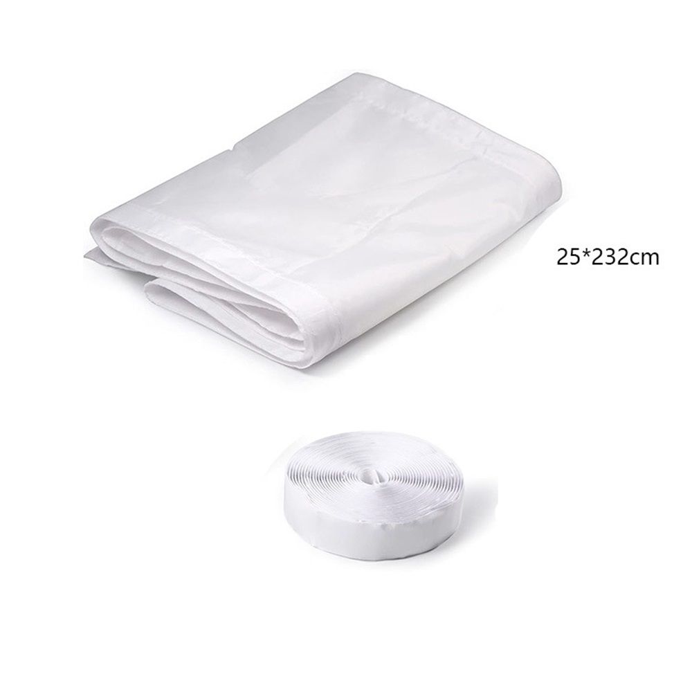 Portable AC Window Vent Kit for Sliding Door, Sealing Portable Air Conditioner Window Kit Seal Kit for AC Unit Clothes Dryer, 9.8X91 Inch Length Adjustable, Waterproof, No Drilling