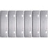 Grill Scrapers Blade Replacement, Edge Sharper Blades, Stainless Steel Heavy Duty Rust Grill Blades Outdoor BBQ Tools & Accessories Blades (6 Pack)
