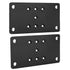 2-Pack 6.5*3.5in Post Anchor Plates - Ideal for Deck Railing, Wood Fence, Post Base, Fence Post