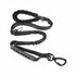 Bungee Leash for Large Dogs That Pull, No Pull Shock Absorbing Dog Leash, Heavy Duty 6.2 FT Tangle（black）