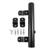 RV Ladder Mounted Flagpole Holder | Allows for a Flag to Fly from Your RV's Ladder | Compatible with Most RV Ladder Rails ,Black