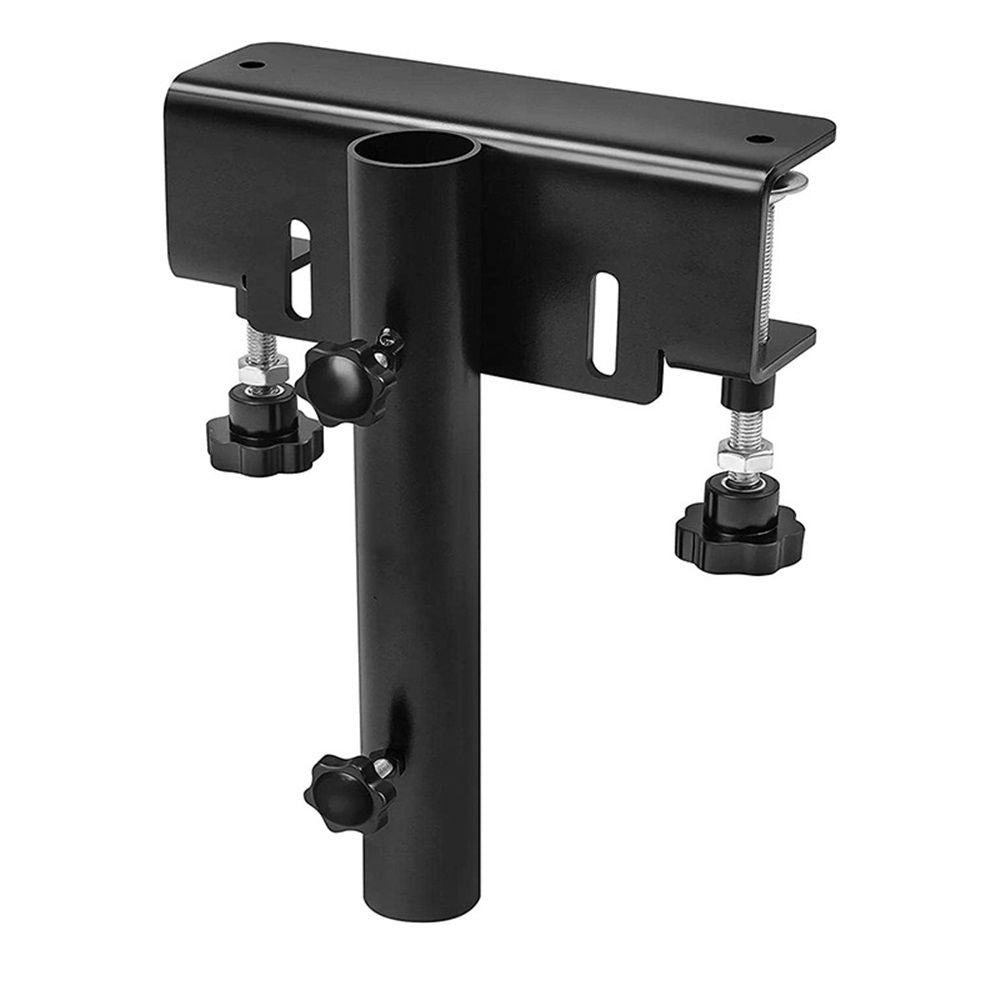 Truck Flag Pole Mount Kits, No Drilling Universal Truck Flagpole Holder fits Up to 1.2" Pole, 1 Pack（black）