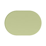 Silicone Placemats Set of 4, Oval Heat Resistant Place Mats, Waterproof Washable Wipeable Dining Table Mats, Non-Slip Silicone Food Mat for Toddles Kids Adults Home Decor