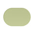 Silicone Placemats Set of 4, Oval Heat Resistant Place Mats, Waterproof Washable Wipeable Dining Table Mats, Non-Slip Silicone Food Mat for Toddles Kids Adults Home Decor