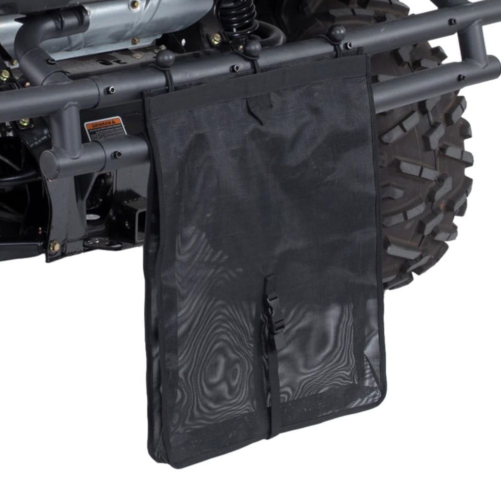 Universal Trash Sack Mesh for UTV ATV, PVC Mesh Trash Bag Universal Accessories Compatible with Golf Cart, Boat Off-Road-Work