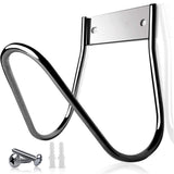 Garden Hose Holder Stainless Steel Small Wall Mount Garden Hose Hook, Ideal for Water, Air, Hydraulic Hose, Ropes, Extension Cords Heavy Duty & Rust Proof
