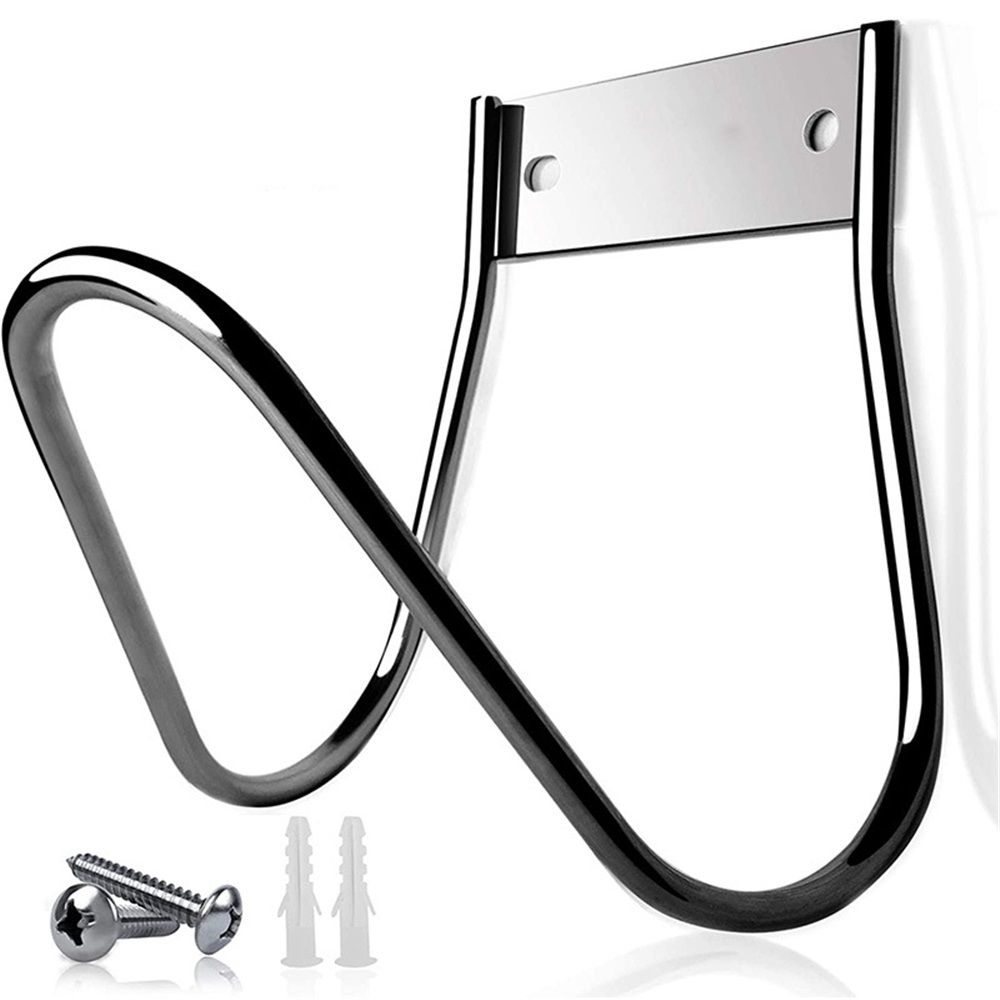 Garden Hose Holder Stainless Steel Small Wall Mount Garden Hose Hook, Ideal for Water, Air, Hydraulic Hose, Ropes, Extension Cords Heavy Duty & Rust Proof