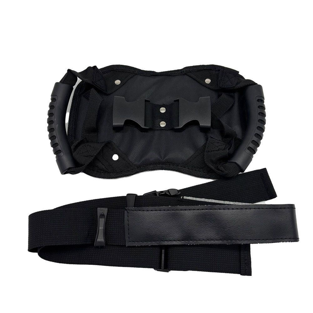 Passenger Safety Belt Passenger Grip Grab Handle Backseat Handle Kidney Belt Handles Safer way to Ride with Passenger for Motorcycle, Motocross, ATV, Scooter, Snowmobile, Jetski Type B