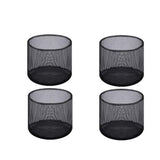 4 Pcs Aquatic Pond Planting Bags-7.1" H x 7.2" Dia Reusable Mesh Water Garden Pond Plant Pot-Breathable Round Lily Plant Pots for Pond Bog Plant Garden Terrestrial Plant