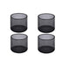 4 Pcs Aquatic Pond Planting Bags-7.1" H x 7.2" Dia Reusable Mesh Water Garden Pond Plant Pot-Breathable Round Lily Plant Pots for Pond Bog Plant Garden Terrestrial Plant