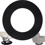 Non Skid Rubber Furniture Pads for Recliners, Furniture Grippers, Gripper Pads, Anti Slide Furniture Pads Hardwood Floor Protector, Fits Recliners, Swivel Chairs (25.2’’ Outside Diameter)