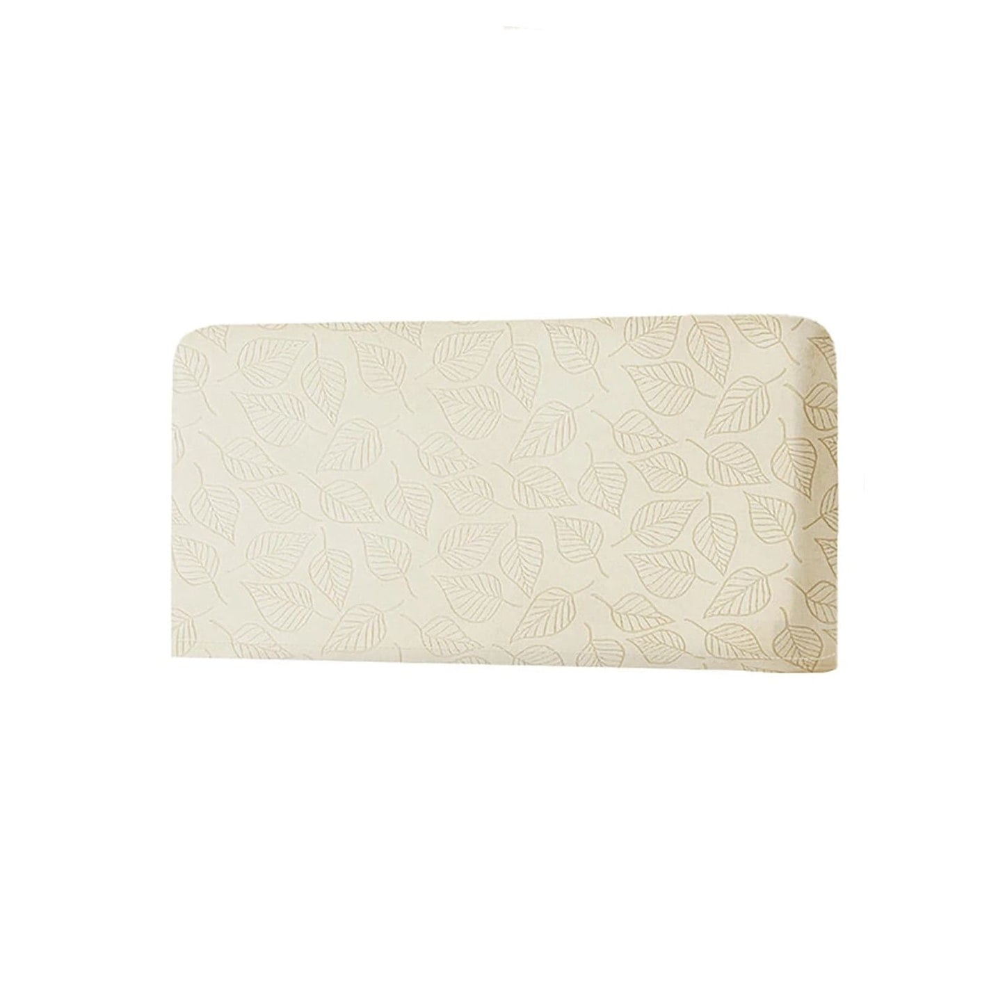 Stretch Bed Headboard Covers, Jacquard Fabric Headboard Slipcover, Soft Dustproof Protector Cover for Upholstered Headboard Queen King (Cream white 1.2m)