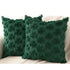 Pillowcase 18x18 inches, set of 2 pieces, clover soft plush jacquard pillow, bedroom sofa, holiday home decoration